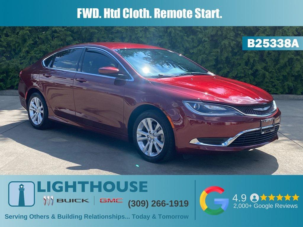 used 2015 Chrysler 200 car, priced at $10,060