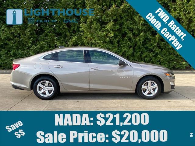 used 2022 Chevrolet Malibu car, priced at $19,500