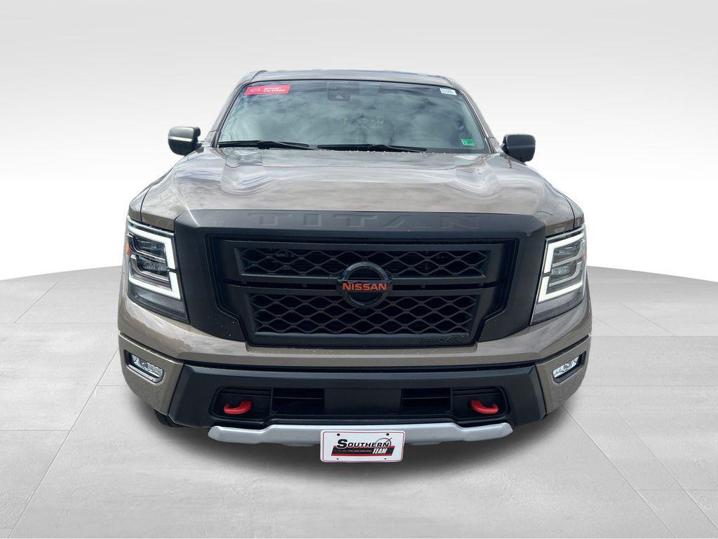 used 2022 Nissan Titan car, priced at $43,100