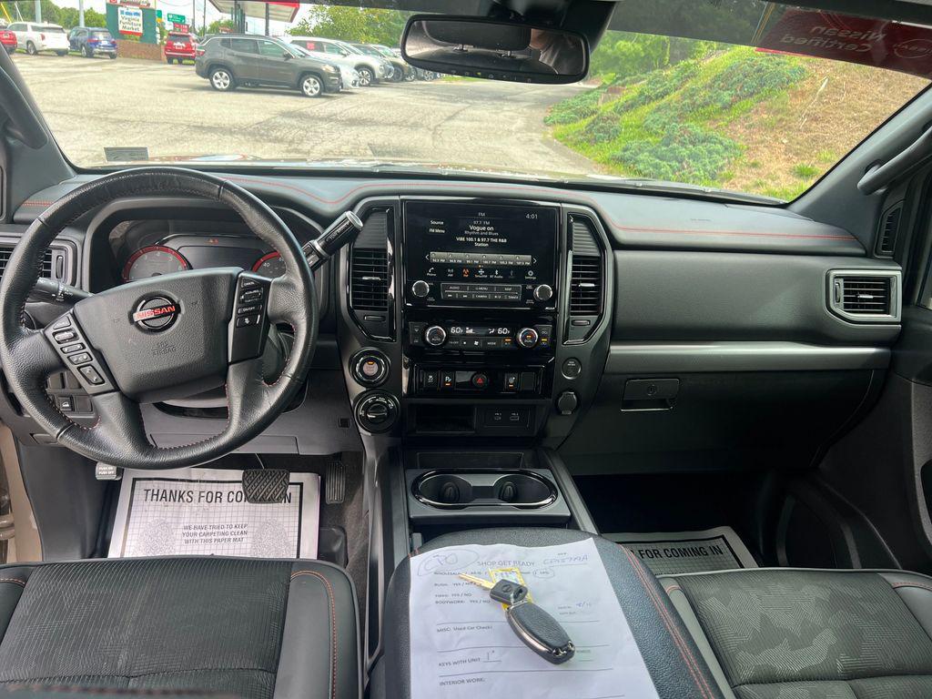 used 2022 Nissan Titan car, priced at $43,100