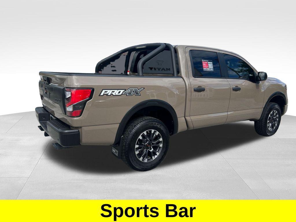 used 2022 Nissan Titan car, priced at $43,100
