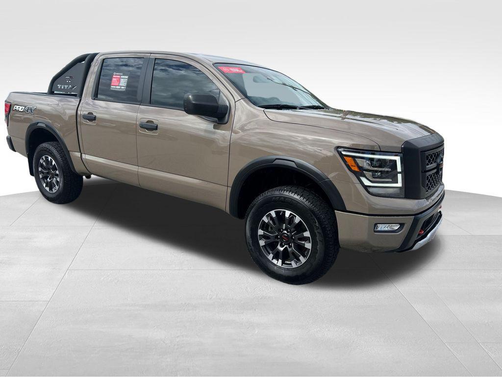 used 2022 Nissan Titan car, priced at $43,100