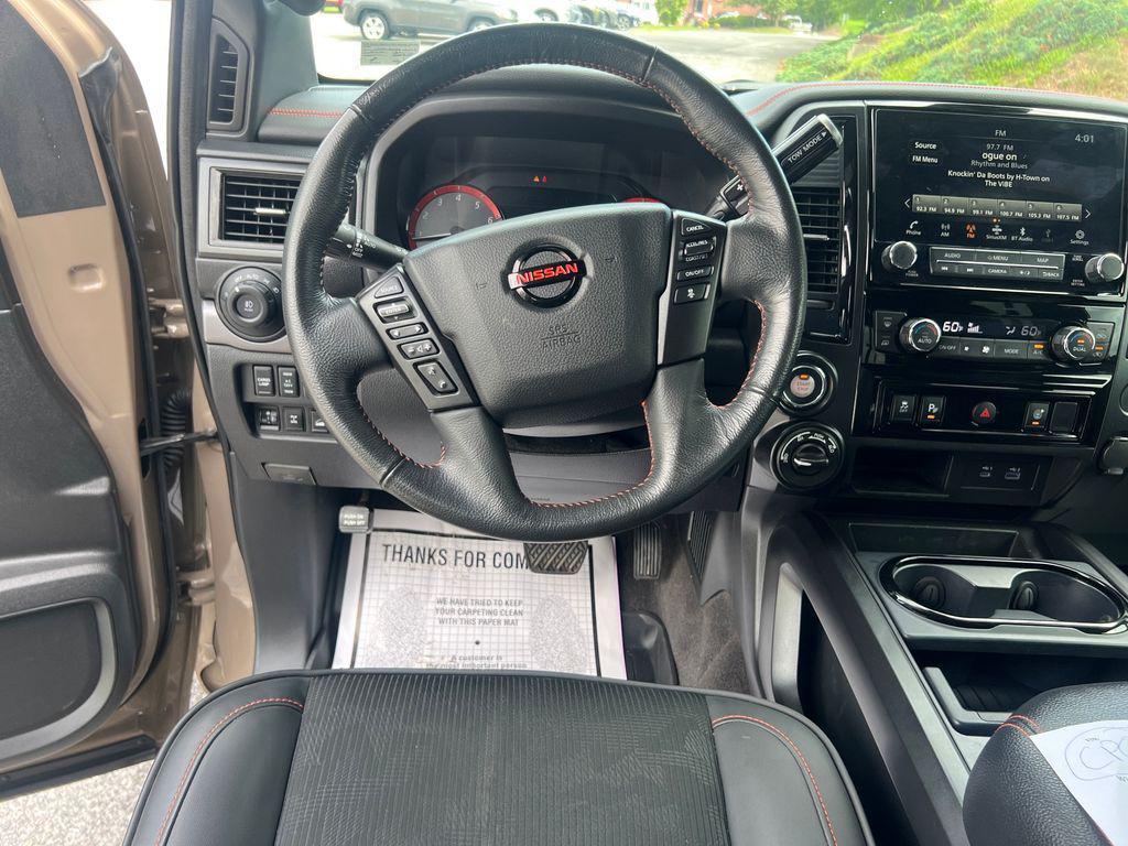 used 2022 Nissan Titan car, priced at $43,100