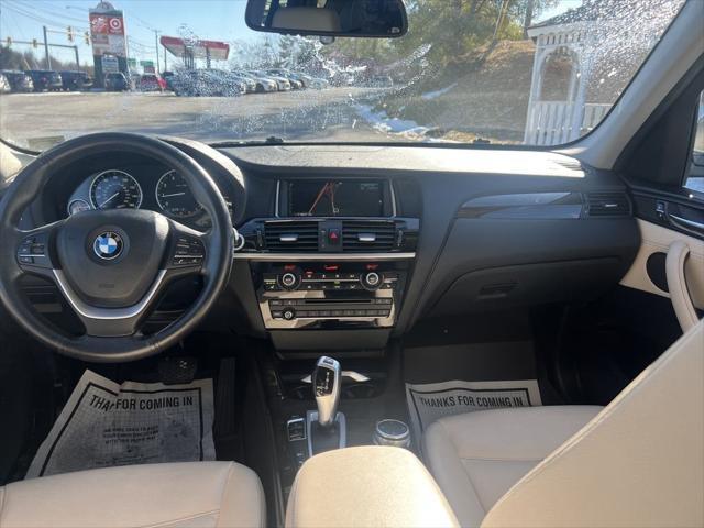 used 2016 BMW X3 car, priced at $15,987