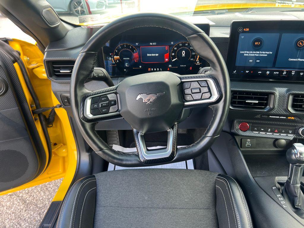 used 2024 Ford Mustang car, priced at $35,987