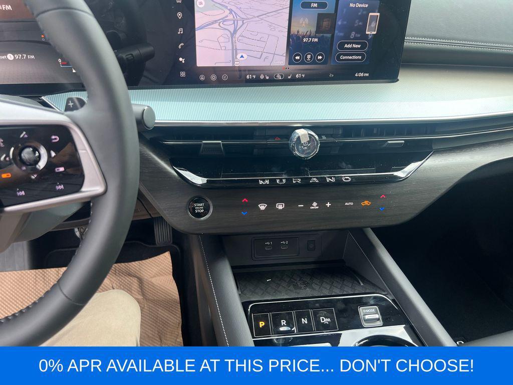 new 2025 Nissan Murano car, priced at $47,568