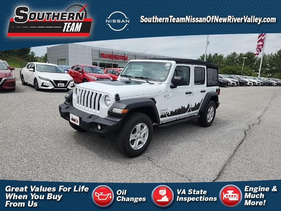 used 2019 Jeep Wrangler Unlimited car, priced at $30,987