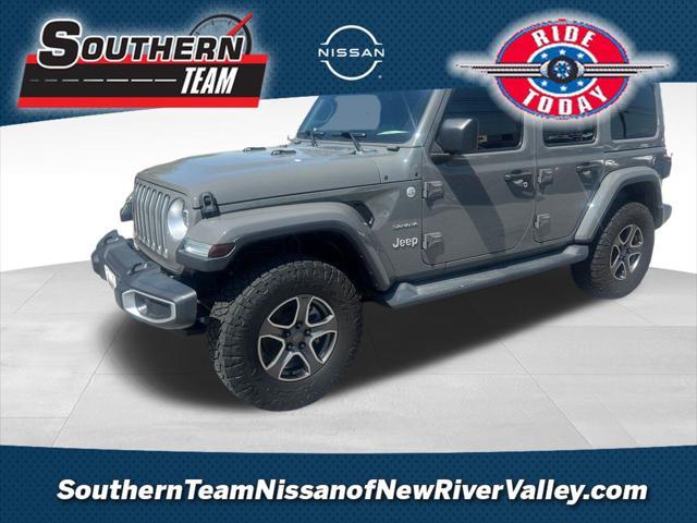 used 2020 Jeep Wrangler Unlimited car, priced at $30,182