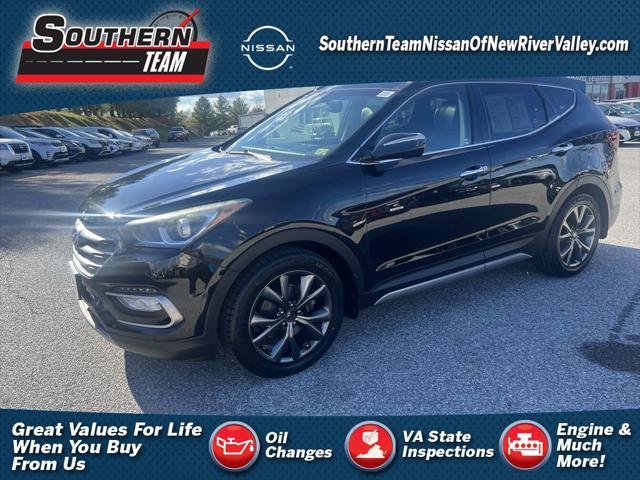 used 2018 Hyundai Santa Fe Sport car, priced at $19,541