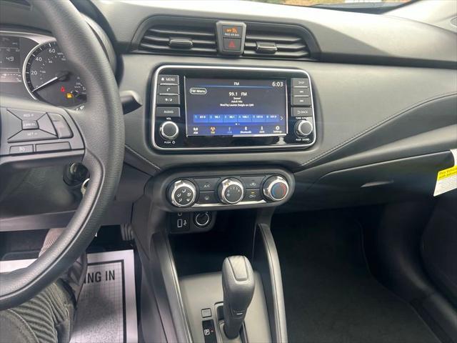 new 2025 Nissan Versa car, priced at $20,114