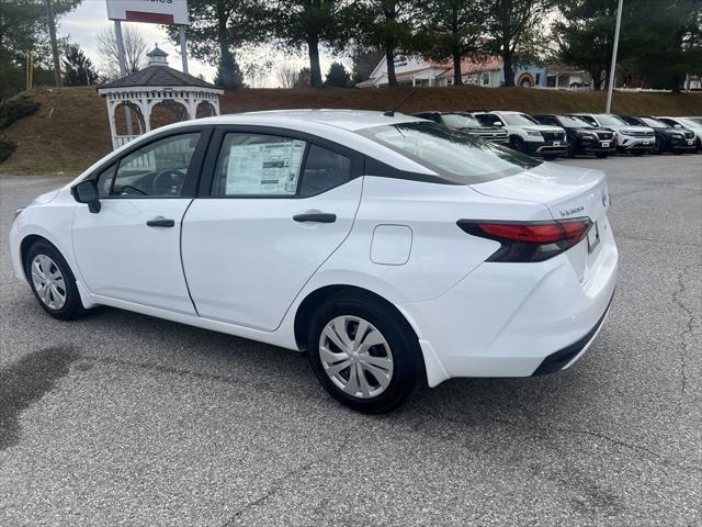 new 2025 Nissan Versa car, priced at $20,214