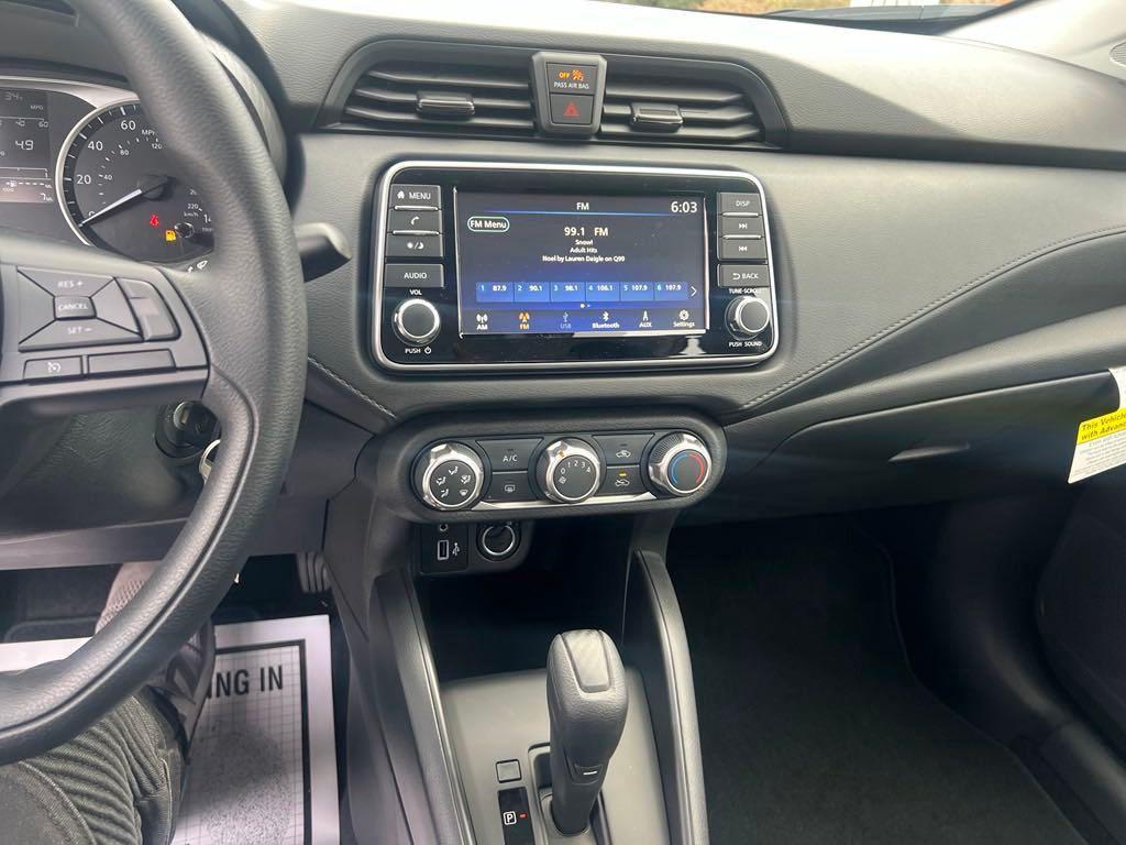 new 2025 Nissan Versa car, priced at $19,214