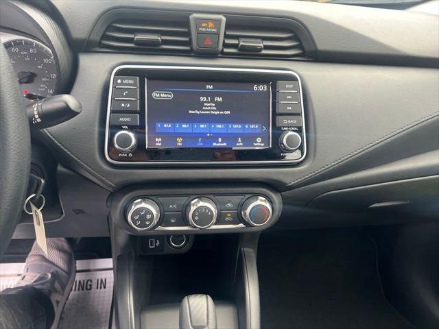 new 2025 Nissan Versa car, priced at $20,114