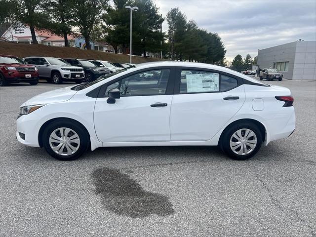 new 2025 Nissan Versa car, priced at $20,214