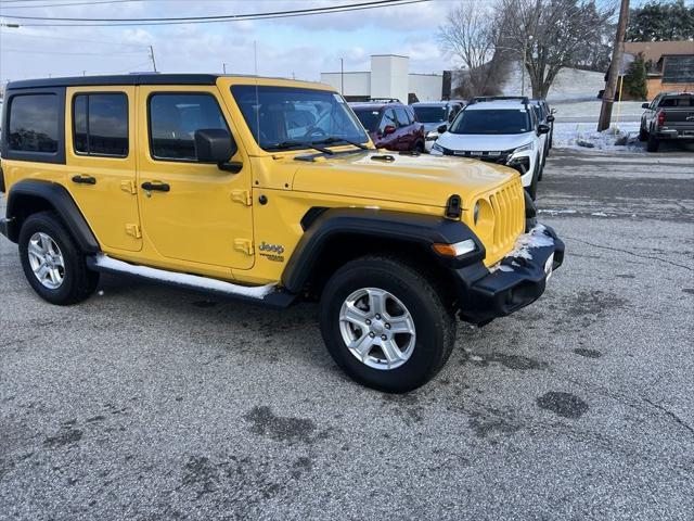 used 2020 Jeep Wrangler Unlimited car, priced at $32,987