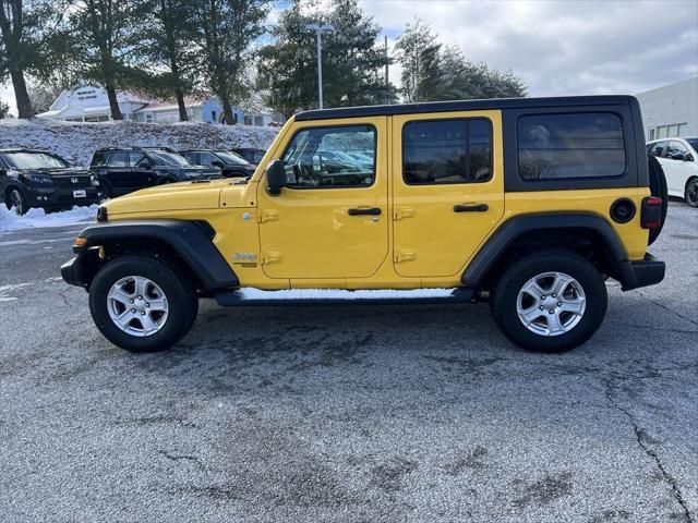 used 2020 Jeep Wrangler Unlimited car, priced at $32,987