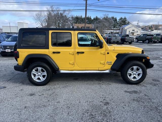 used 2020 Jeep Wrangler Unlimited car, priced at $32,987