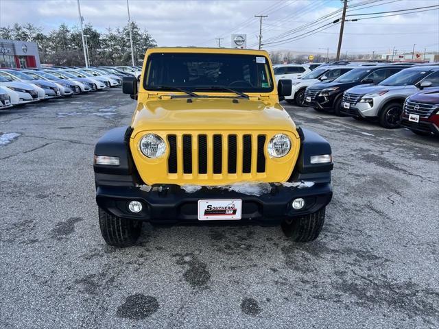 used 2020 Jeep Wrangler Unlimited car, priced at $32,987