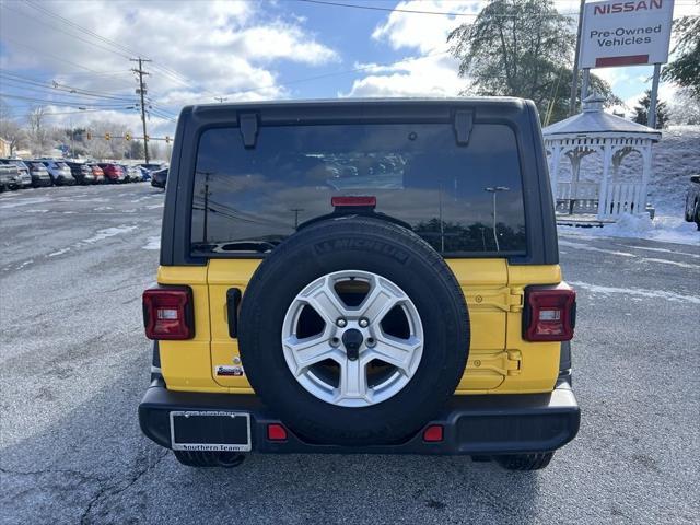 used 2020 Jeep Wrangler Unlimited car, priced at $32,987