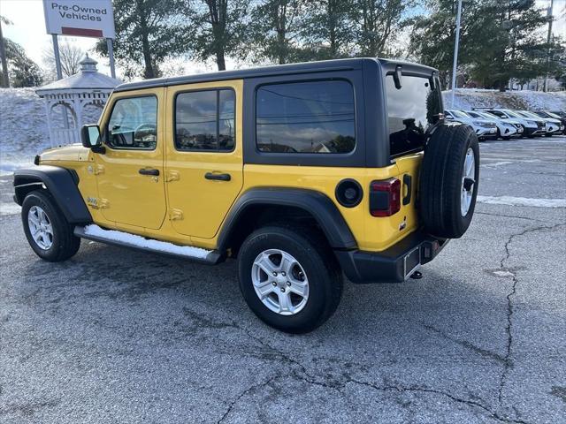 used 2020 Jeep Wrangler Unlimited car, priced at $32,987