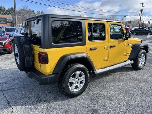 used 2020 Jeep Wrangler Unlimited car, priced at $32,987