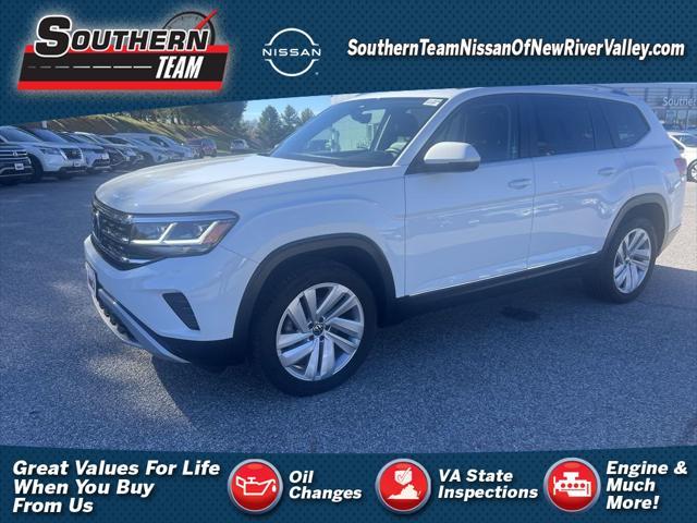 used 2021 Volkswagen Atlas car, priced at $30,987