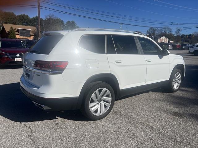 used 2021 Volkswagen Atlas car, priced at $30,987