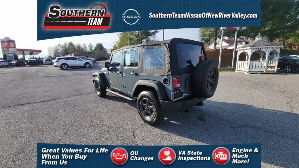 used 2015 Jeep Wrangler Unlimited car, priced at $19,987