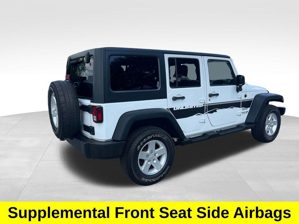 used 2018 Jeep Wrangler JK Unlimited car, priced at $24,987