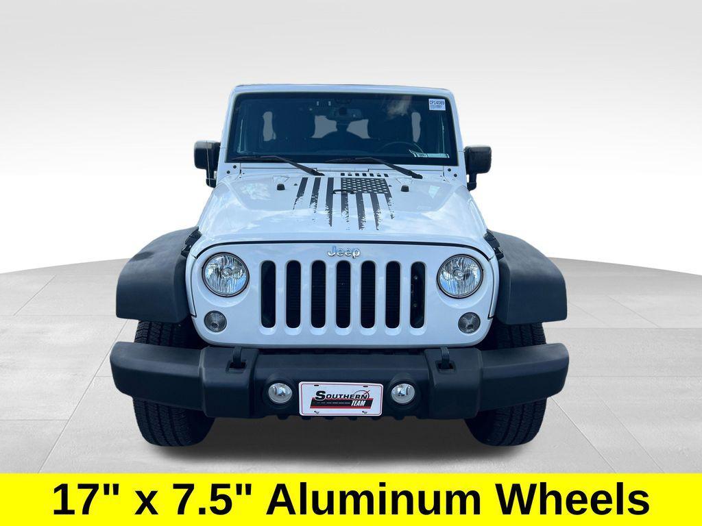 used 2018 Jeep Wrangler JK Unlimited car, priced at $24,987