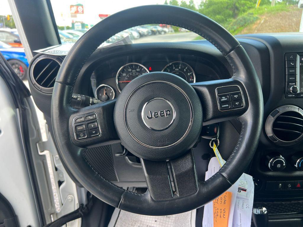 used 2018 Jeep Wrangler JK Unlimited car, priced at $24,987