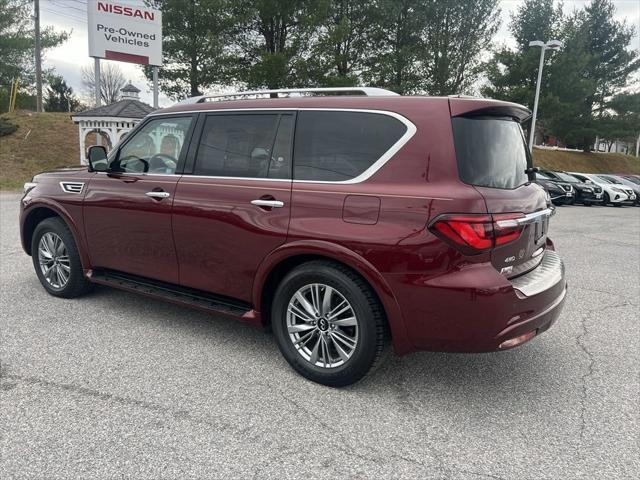 used 2021 INFINITI QX80 car, priced at $39,987