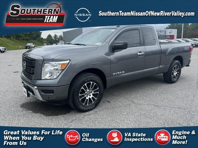 used 2021 Nissan Titan car, priced at $35,987