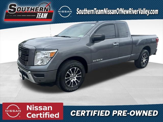 used 2021 Nissan Titan car, priced at $33,987