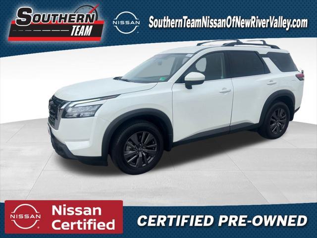 used 2023 Nissan Pathfinder car, priced at $32,987
