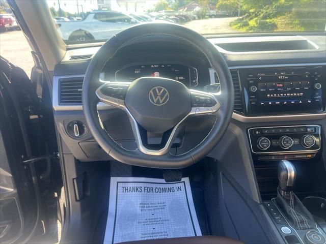 used 2021 Volkswagen Atlas car, priced at $36,587