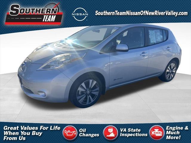 used 2015 Nissan Leaf car, priced at $10,987