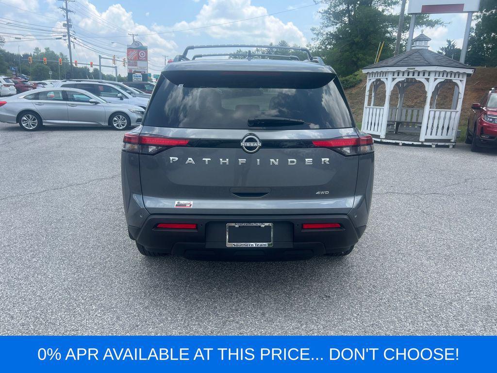 new 2025 Nissan Pathfinder car, priced at $40,168