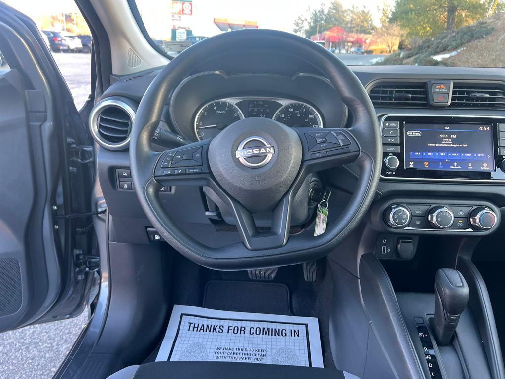 new 2025 Nissan Versa car, priced at $19,214
