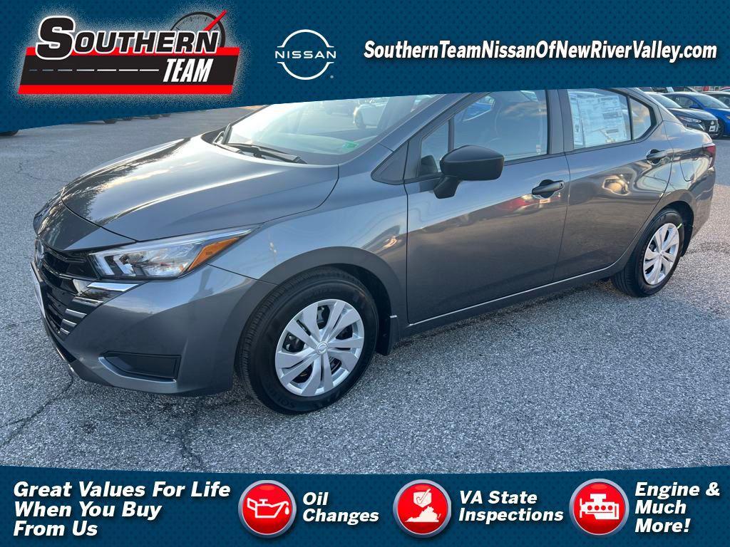 new 2025 Nissan Versa car, priced at $19,214