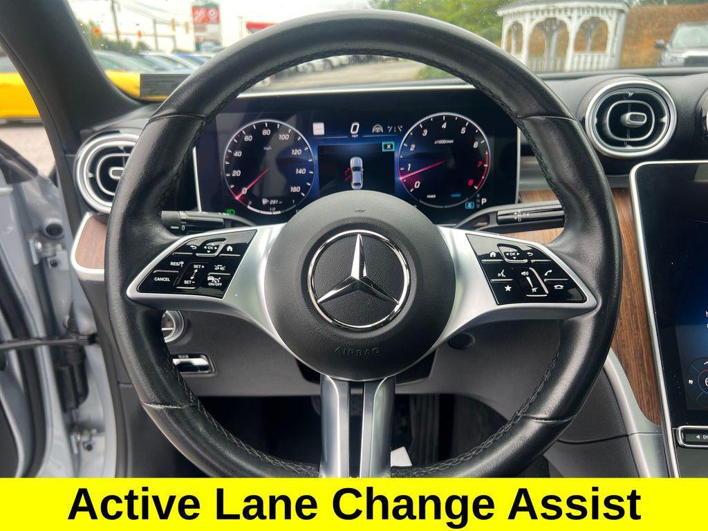 used 2023 Mercedes-Benz C-Class car, priced at $38,987