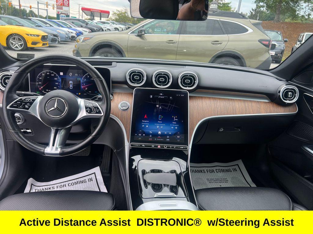 used 2023 Mercedes-Benz C-Class car, priced at $38,987