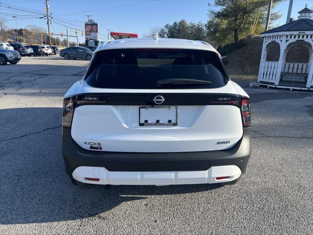 new 2025 Nissan Kicks car, priced at $27,160