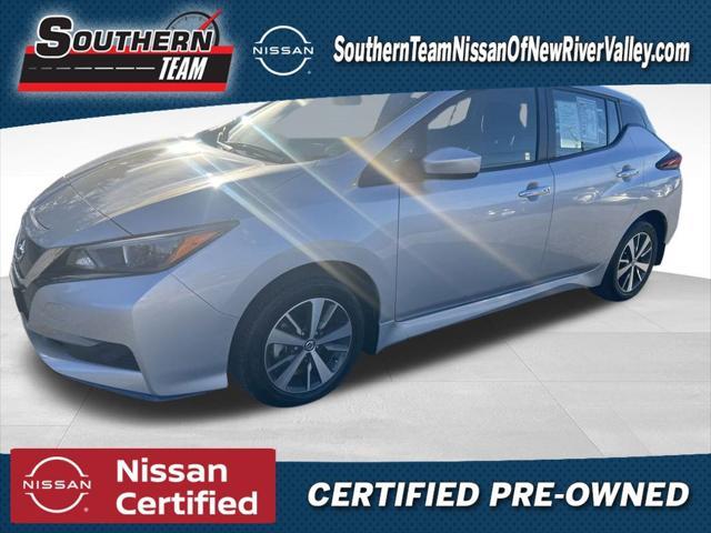 used 2021 Nissan Leaf car, priced at $20,987