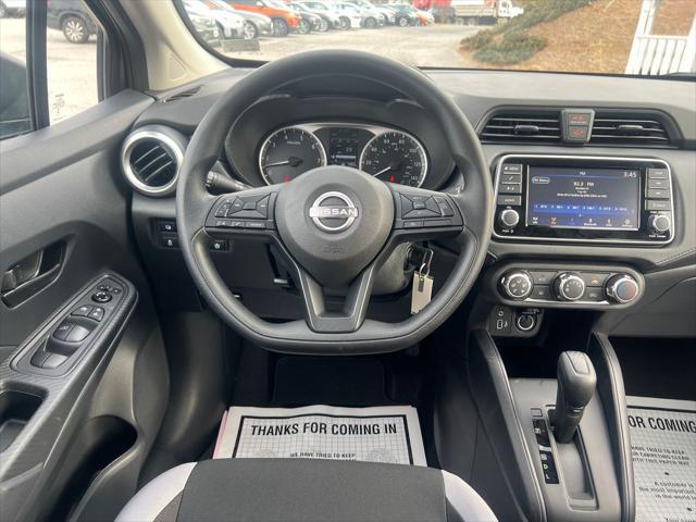 new 2025 Nissan Versa car, priced at $20,698
