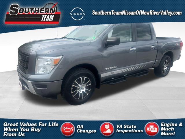 used 2021 Nissan Titan car, priced at $36,987