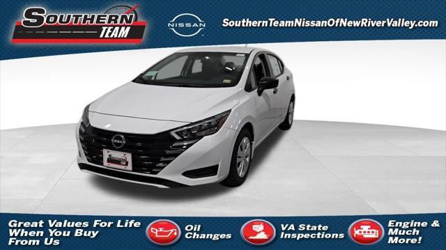 new 2025 Nissan Versa car, priced at $20,592