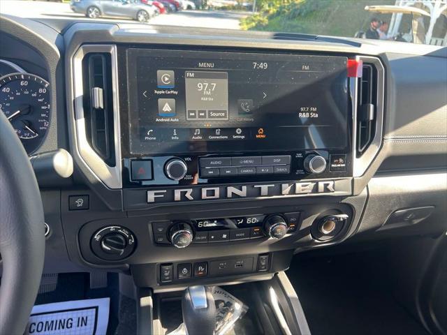 new 2025 Nissan Frontier car, priced at $38,818