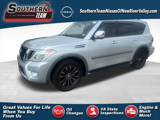 used 2017 Nissan Armada car, priced at $15,987