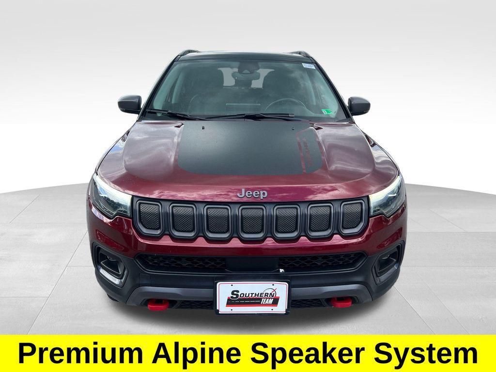 used 2022 Jeep Compass car, priced at $22,987